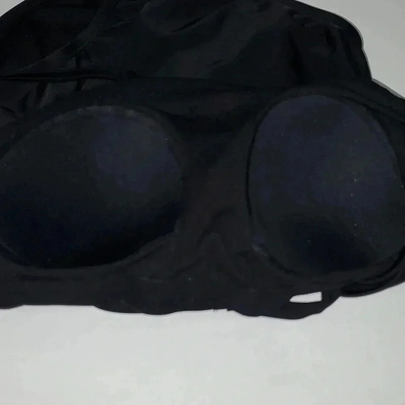 Kona Sol Black High Neck Full Coverage One Piece Swimsuit Womens Size M - Picture 8 of 12